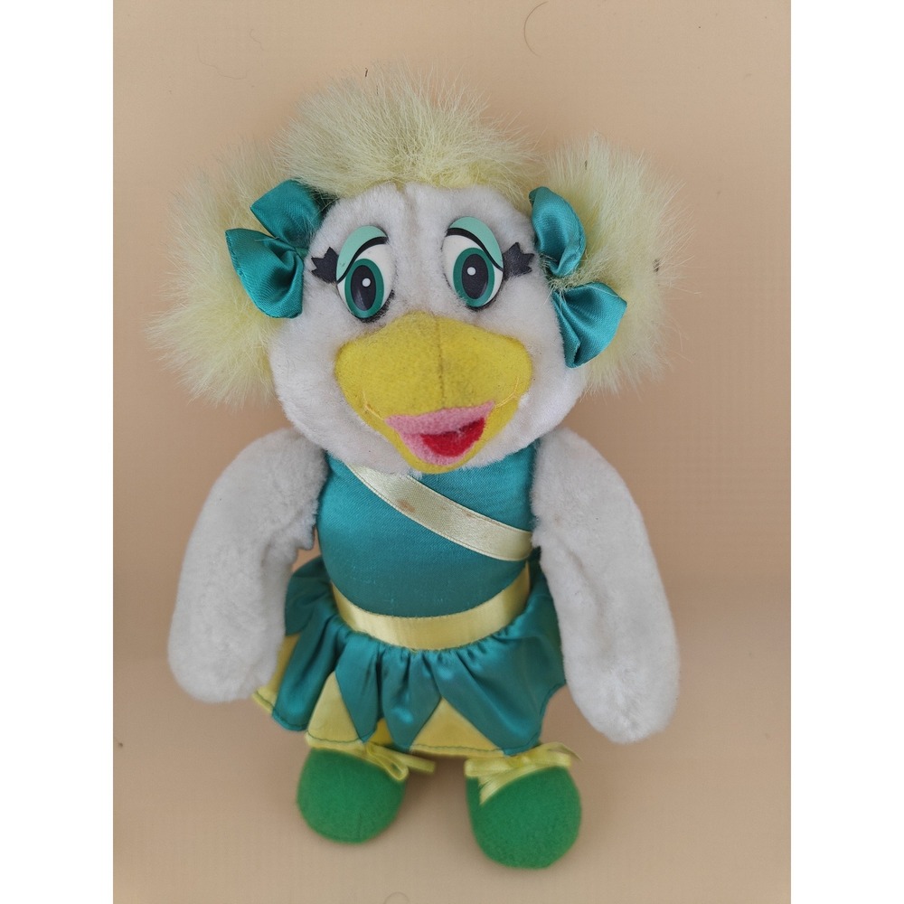 Rare Chuck E Cheese Helen Plush 20 Inch 1996 Cheerleader Green Vintage NWT